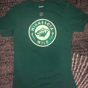 Reebok Minnesota Wild Zach Parise Graphic T-Shirt